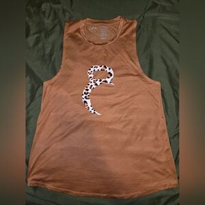 ZYIA Kettlebell Leopard Tank